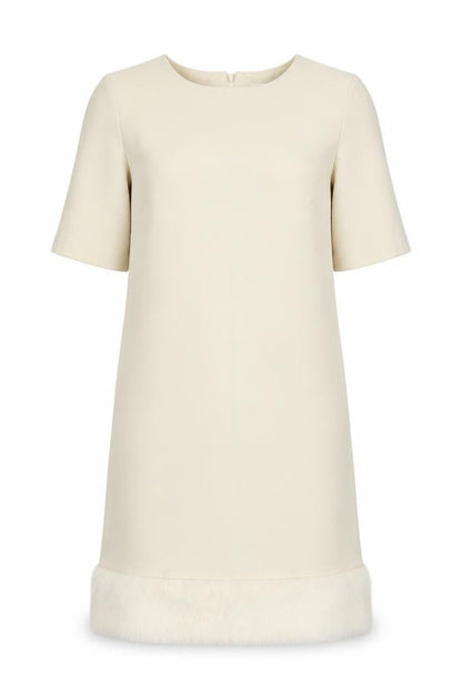 Topshop Womens Ivory   Shift  Size 6