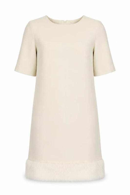 Topshop Womens Ivory   Shift  Size 6