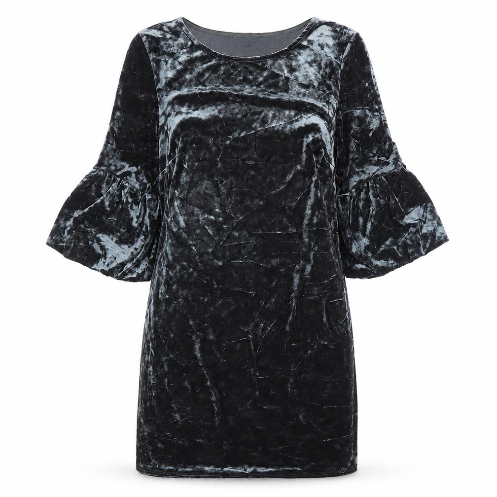Dorothy Perkins Womens Green  Velvet Shift  Size 10