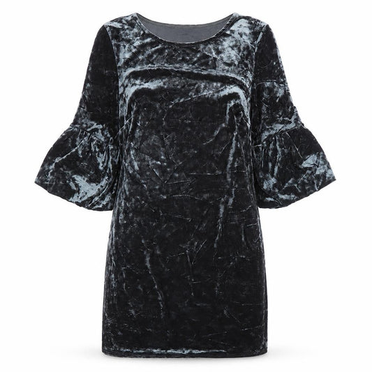 Dorothy Perkins Womens Green  Velvet Shift  Size 10