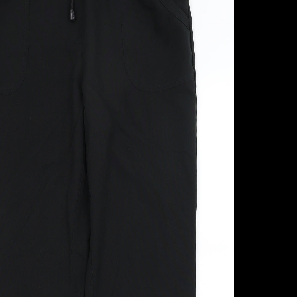 Dimensions Womens Black   Dress Pants Trousers Size 14 L27 in