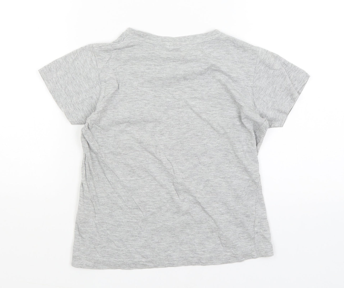 Urban Outlaws Boys Grey   Basic T-Shirt Size 7-8 Years  - Looking Sharp