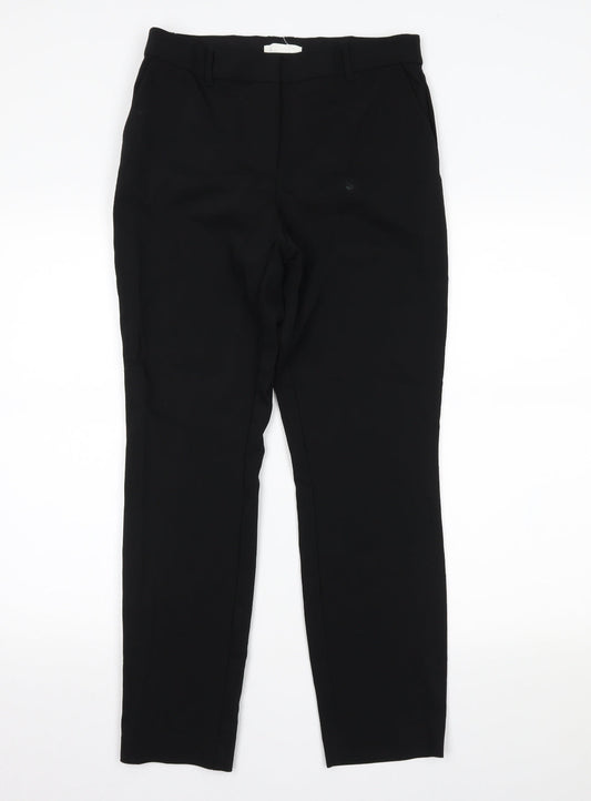 H&M Womens Black   Dress Pants Trousers Size 12 L26 in