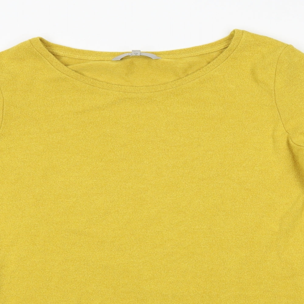 NEXT Womens Yellow   Pullover Jumper Size 10