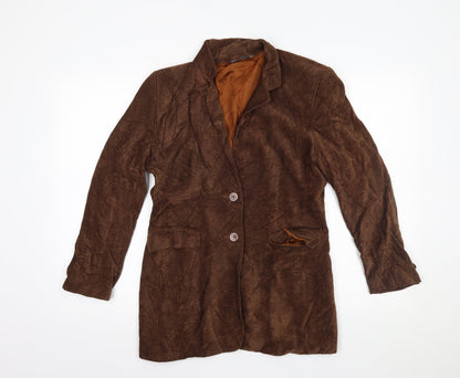 Marks & Spencer Womens Brown   Gilet Jacket Size 10