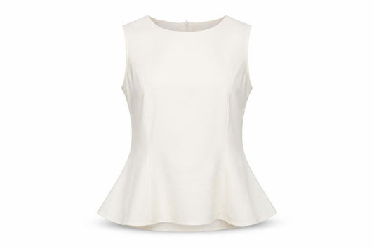 PRETTYLITTLETHING Womens White   Henley Jumper Size 8