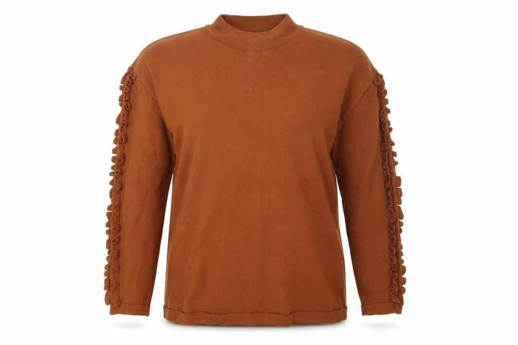 Papaya Womens Brown   Pullover Jumper Size L