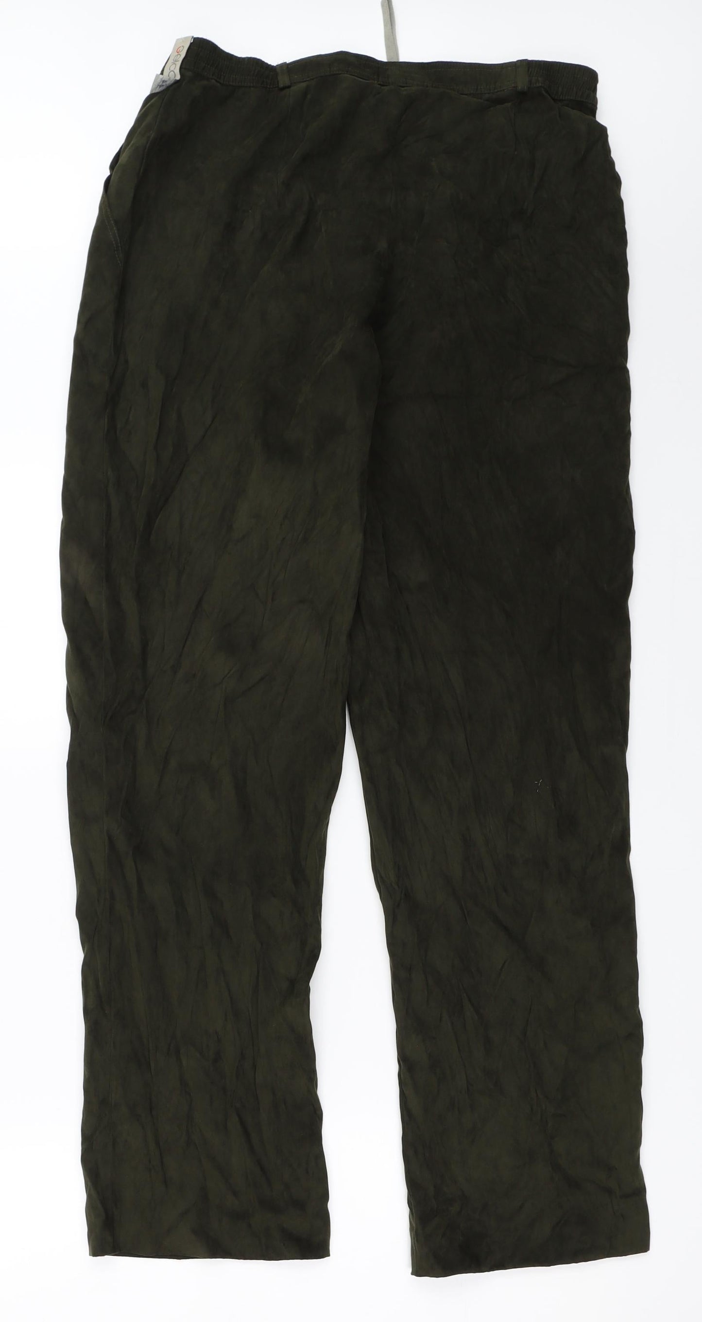 Gelco Womens Green   Trousers  Size 18 L29 in