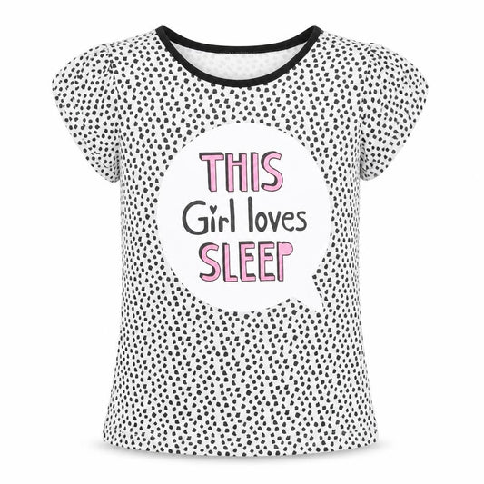 George Girls White Solid  Top Pyjama Top Size 9-10 Years