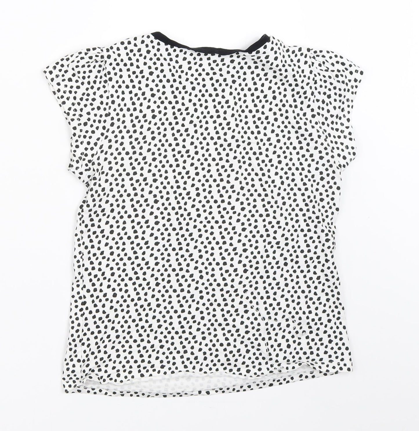 George Girls White Solid  Top Pyjama Top Size 9-10 Years