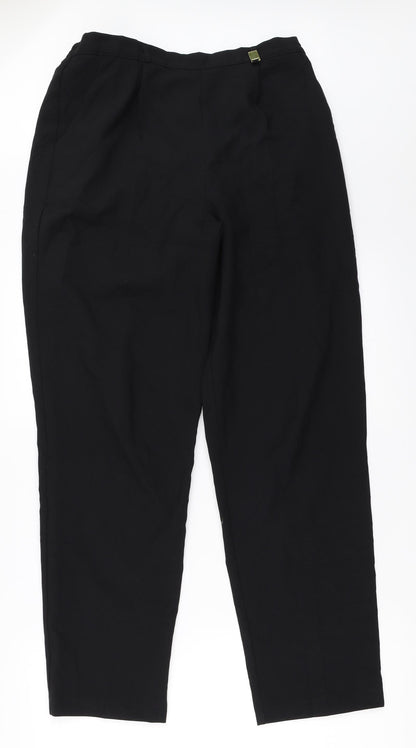Classics Womens Black   Trousers  Size 14 L29 in