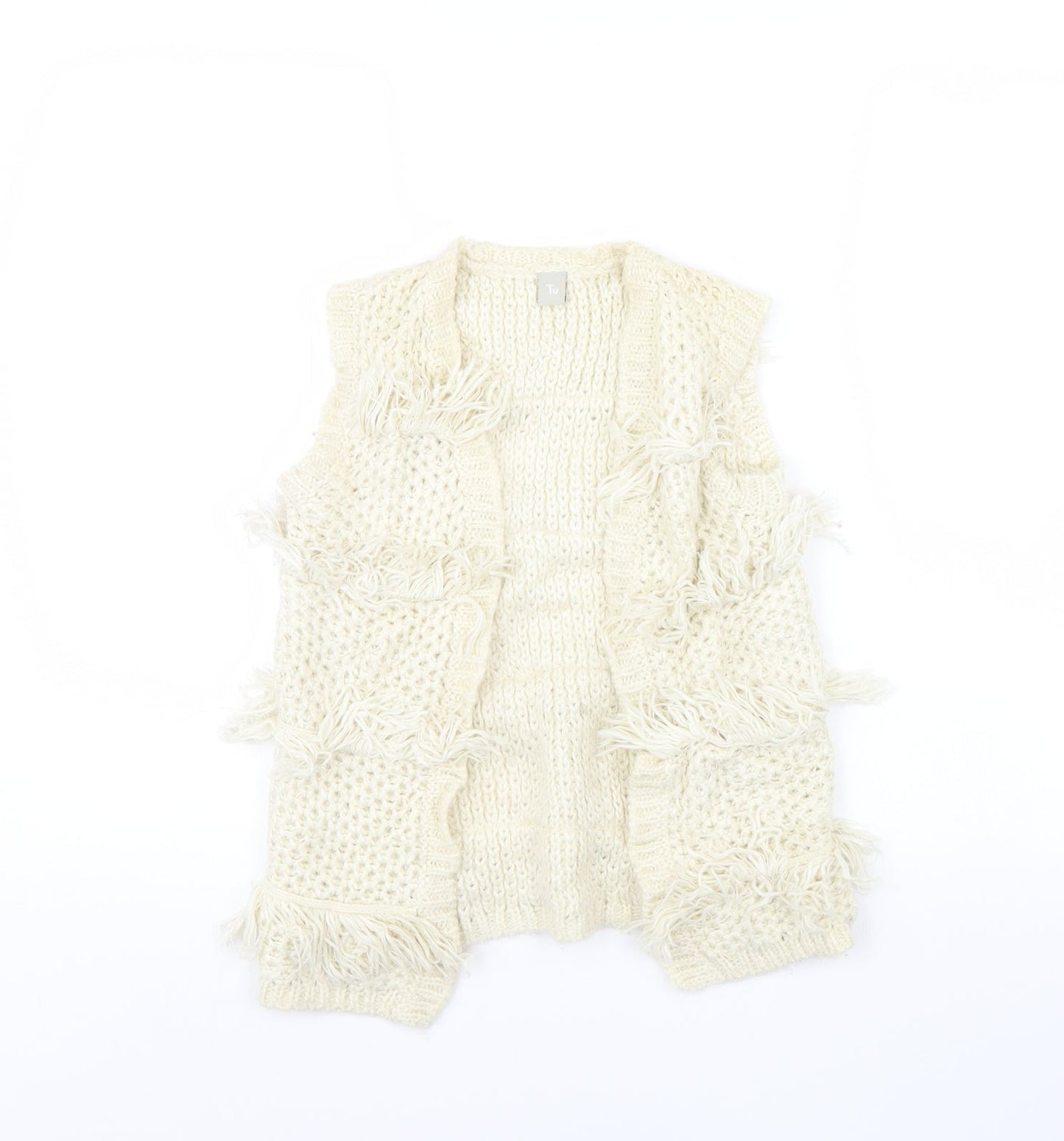 TU Girls Ivory   Jacket  Size 7 Years