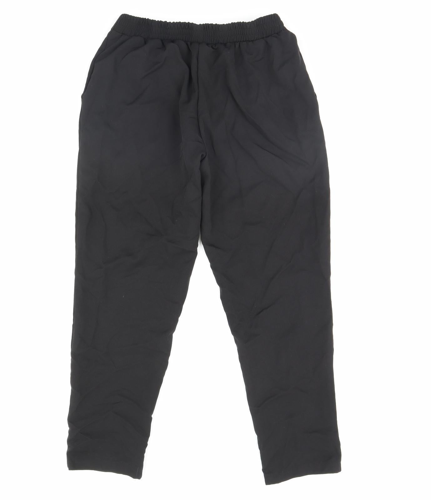 New Look Womens Black   Dress Pants Trousers Size 10 L28 in