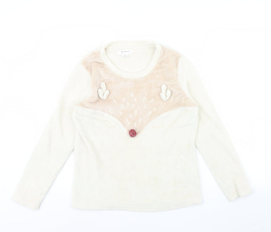 Love to lounge Womens Beige Solid  Cami Pyjama Top Size XS  - Deer