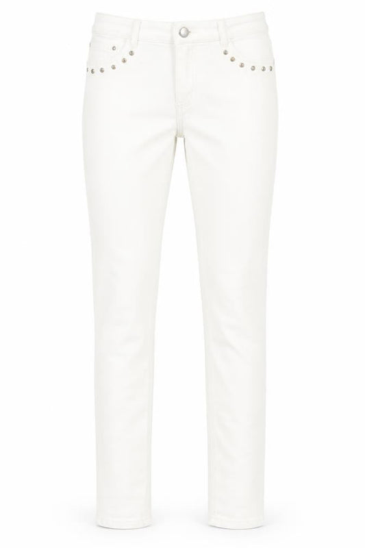 Yessica Womens White  Denim Skinny Jeans Size 8 L29 in