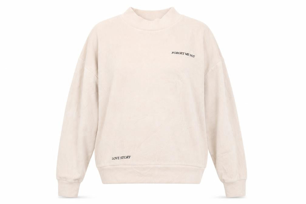 Topshop Womens Pink  Velour Pullover Jumper Size 8