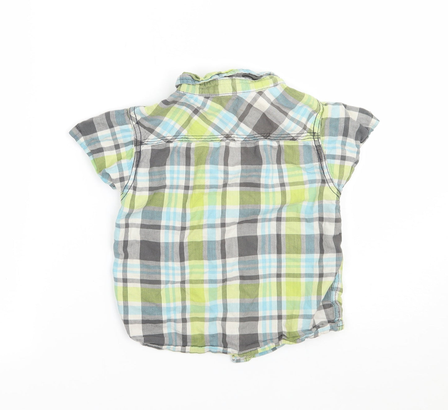 BOY SHOP Boys Multicoloured Check  Basic Button-Up Size 4 Years