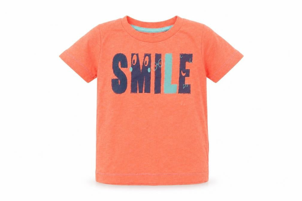 Mothercare Baby Red   Basic T-Shirt Size 18-24 Months  - Smile