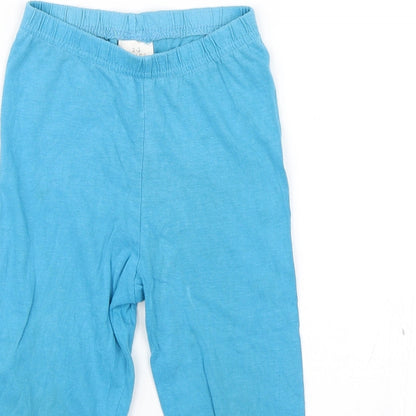 Preloved Hey Duggie Boys Blue Solid   Pyjama Pants Size 2-3 Years - Detail