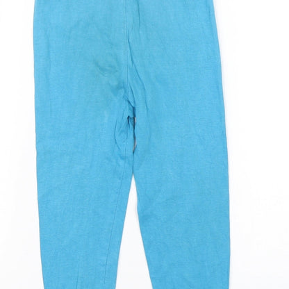 Preloved Hey Duggie Boys Blue Solid   Pyjama Pants Size 2-3 Years - Label