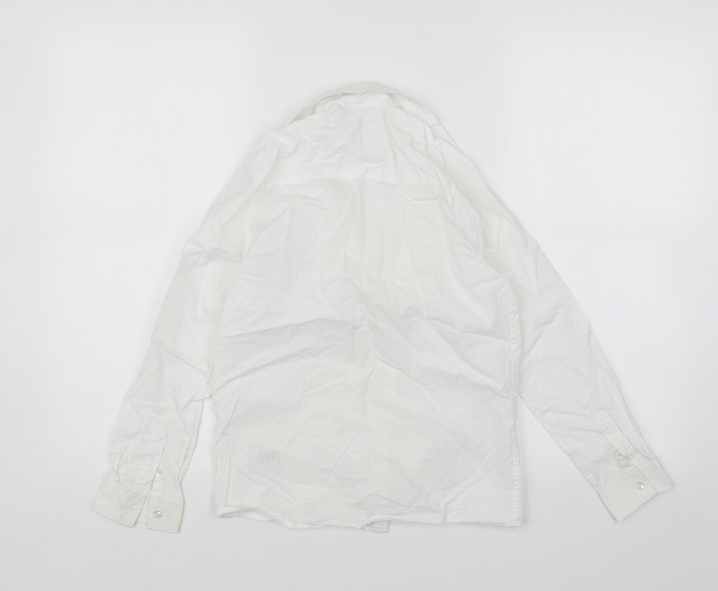 NEXT Girls White   Basic Button-Up Size 10 Years