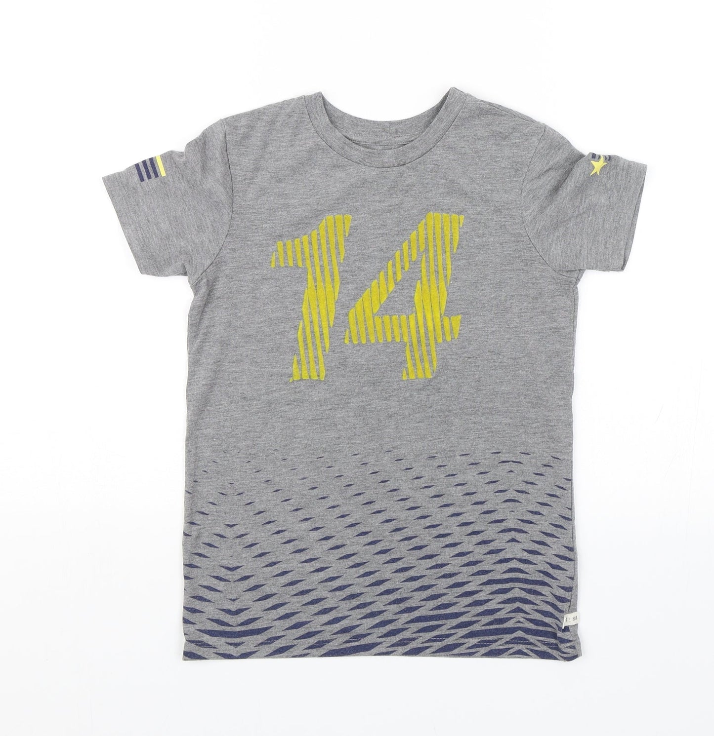 River Island Boys Grey   Basic T-Shirt Size 3-4 Years  - 14