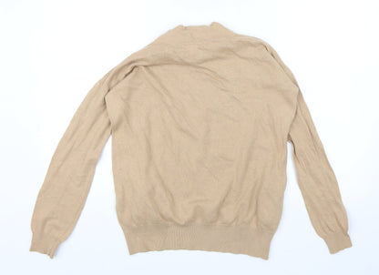Next Womens Beige   Pullover Jumper Size 6