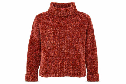 Debbie Morgan Womens Orange   Pullover Jumper Size S