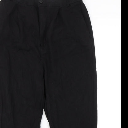 Zara Womens Black   Trousers  Size L L20 in