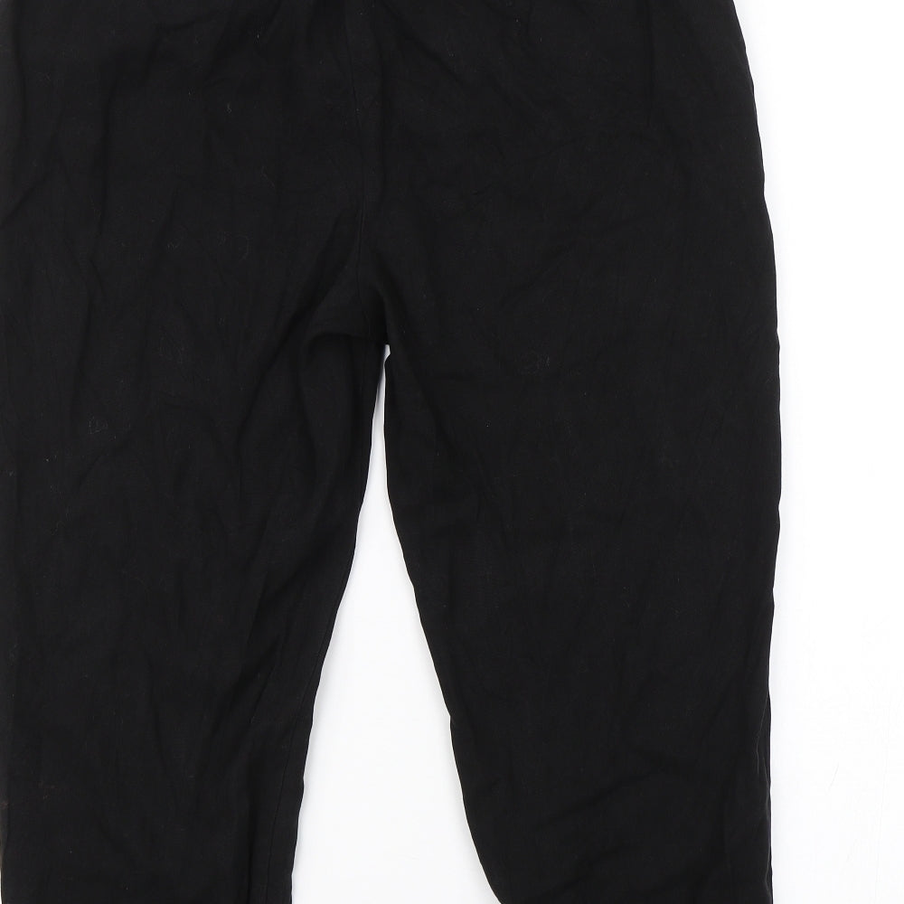 Zara Womens Black   Trousers  Size L L20 in