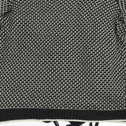 Lusa Womens Black  Knit Pullover Jumper Size M