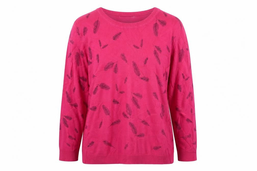 Signature Womens Pink  Knit Pullover Jumper Size XL