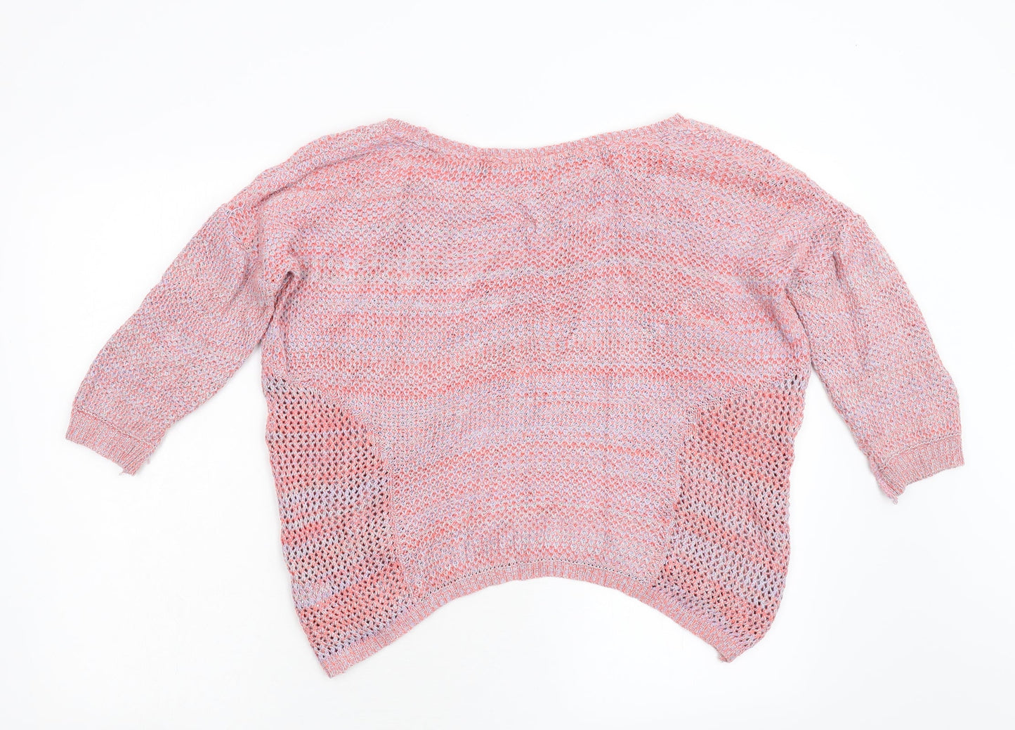 F&F Womens Pink  Knit Pullover Jumper Size 10