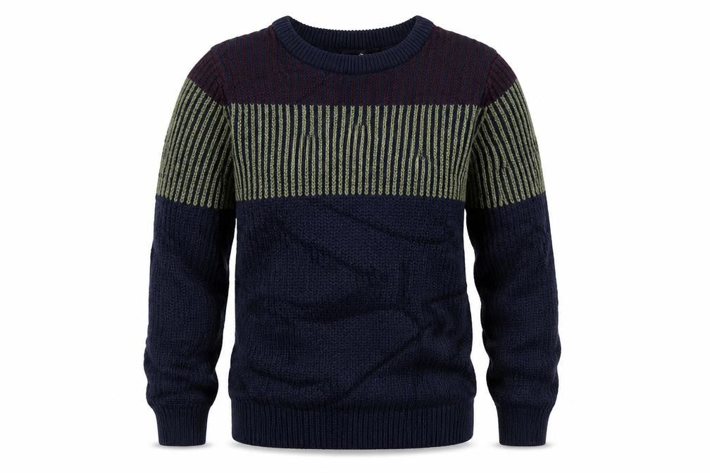 NEXT Girls Beige Striped  Pullover Jumper Size 7 Years