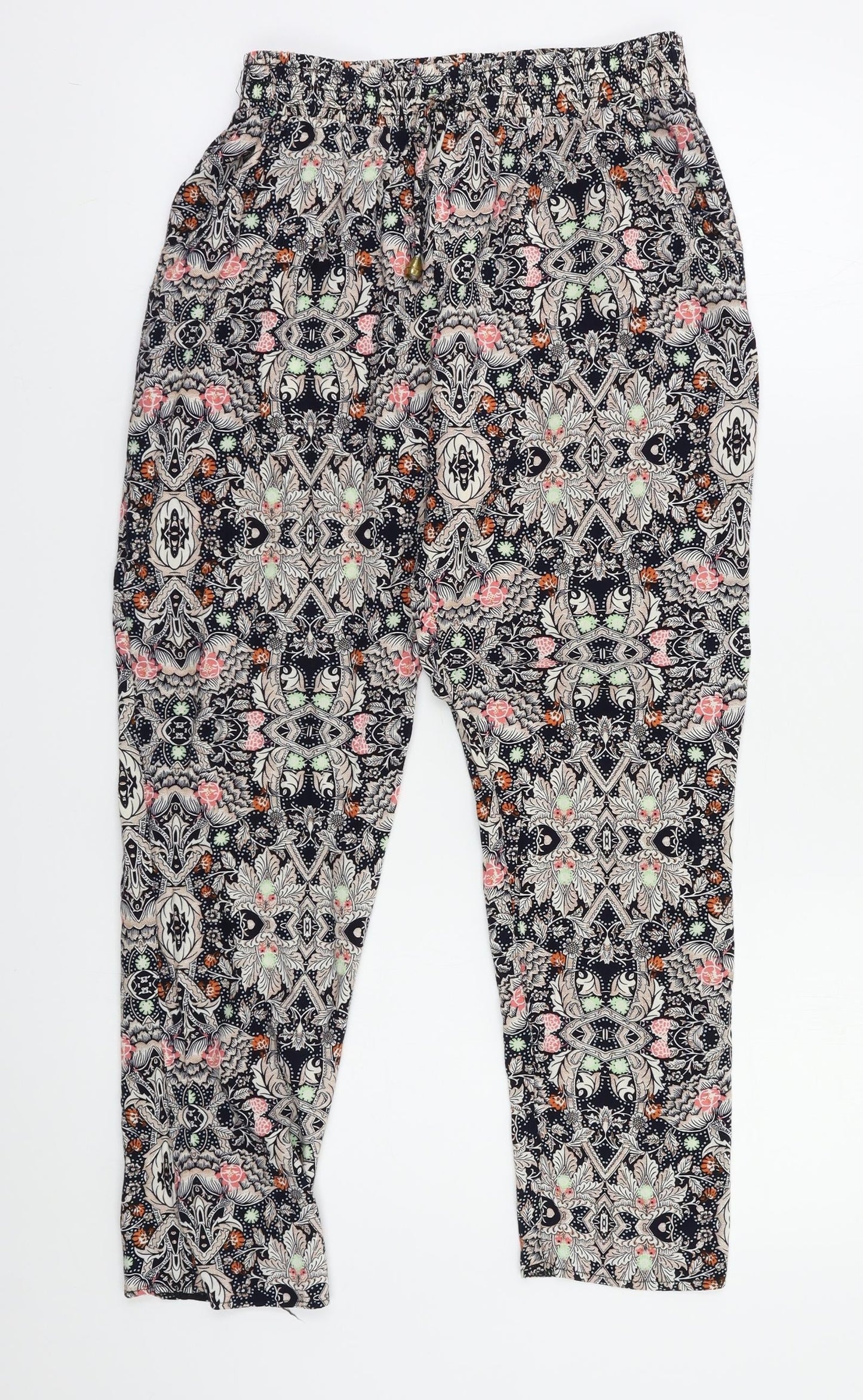 Preworn Womens Multicoloured Paisley  Trousers  Size S L24 in