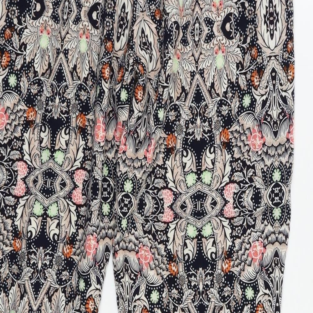Preworn Womens Multicoloured Paisley  Trousers  Size S L24 in