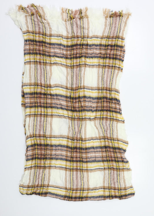 Prew Womens Brown Check   Scarf