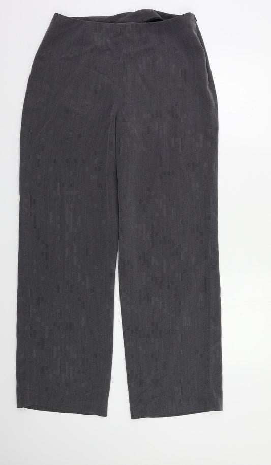 NEXT Womens Grey   Trousers  Size 14 L27 in