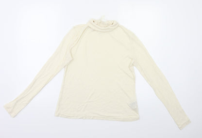 H&M Womens Ivory   Pullover Jumper Size L