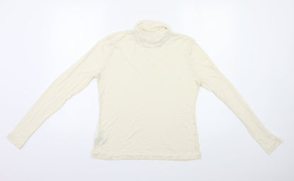 H&M Womens Ivory   Pullover Jumper Size L
