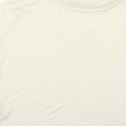 H&M Womens Ivory   Pullover Jumper Size L