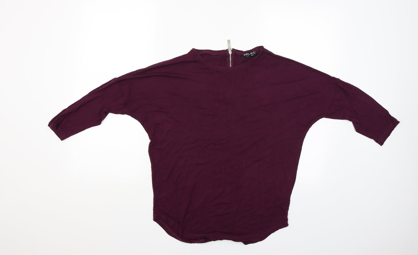 Select Womens Red   Basic Blouse Size 8