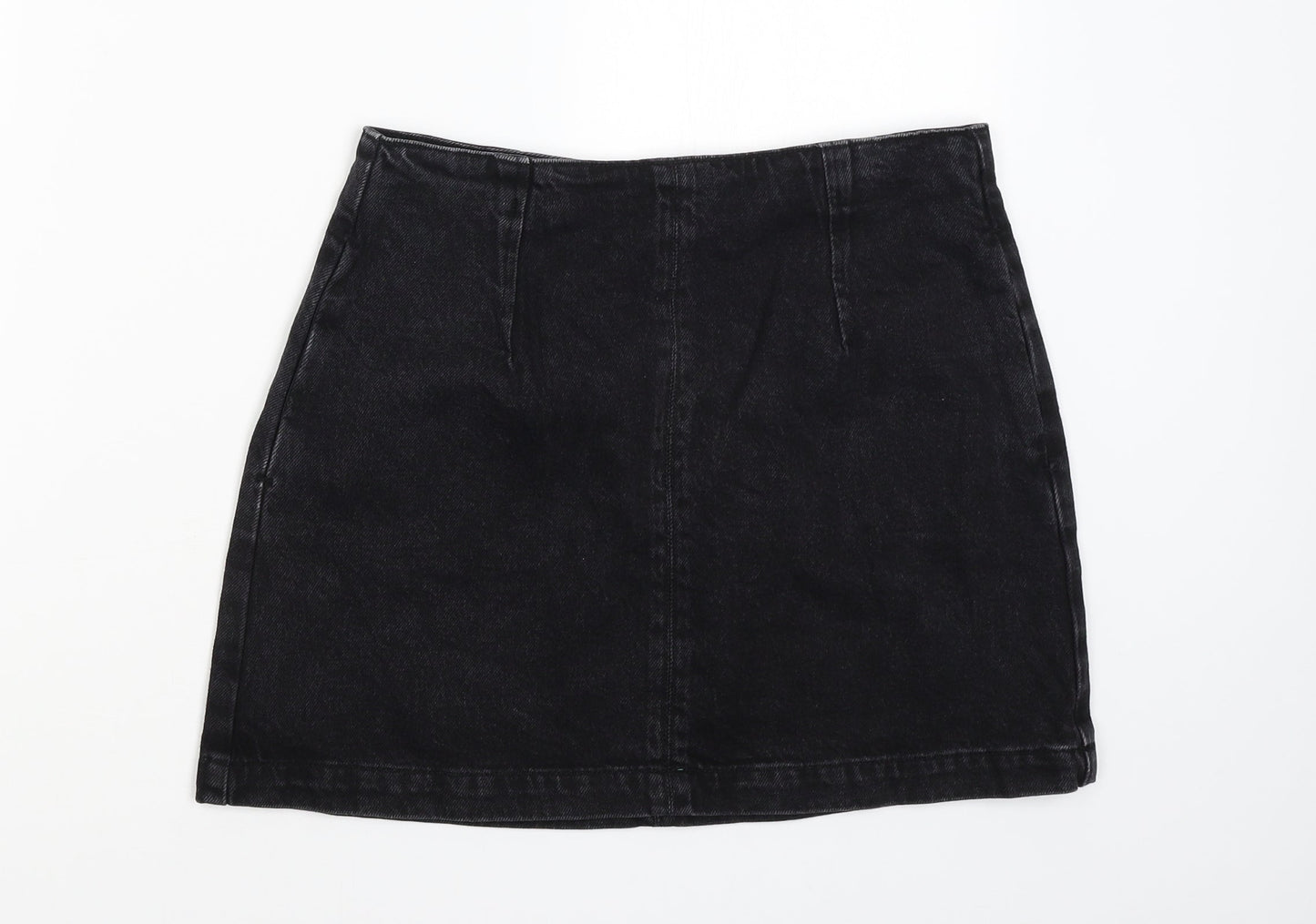 Topshop Womens Black   Straight & Pencil Skirt Size 12