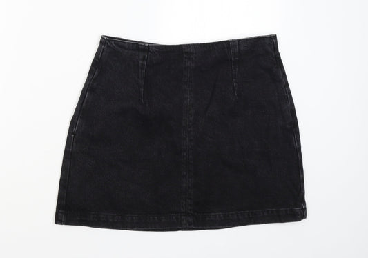 Topshop Womens Black   Straight & Pencil Skirt Size 12