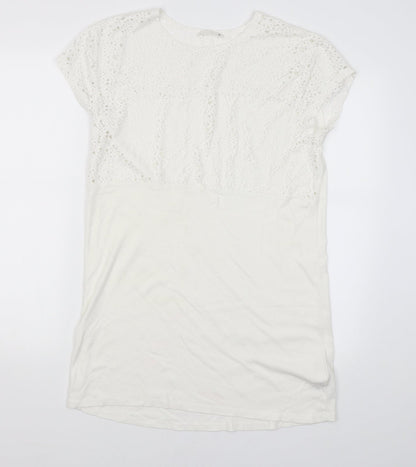 ST Womens White   Basic Blouse Size L