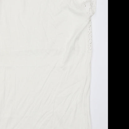 ST Womens White   Basic Blouse Size L