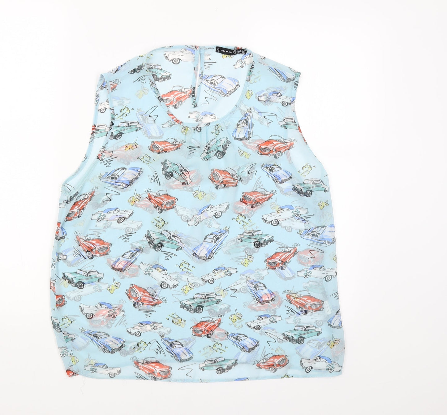 Atmosphere Womens Blue   Tank Dress  Size 14
