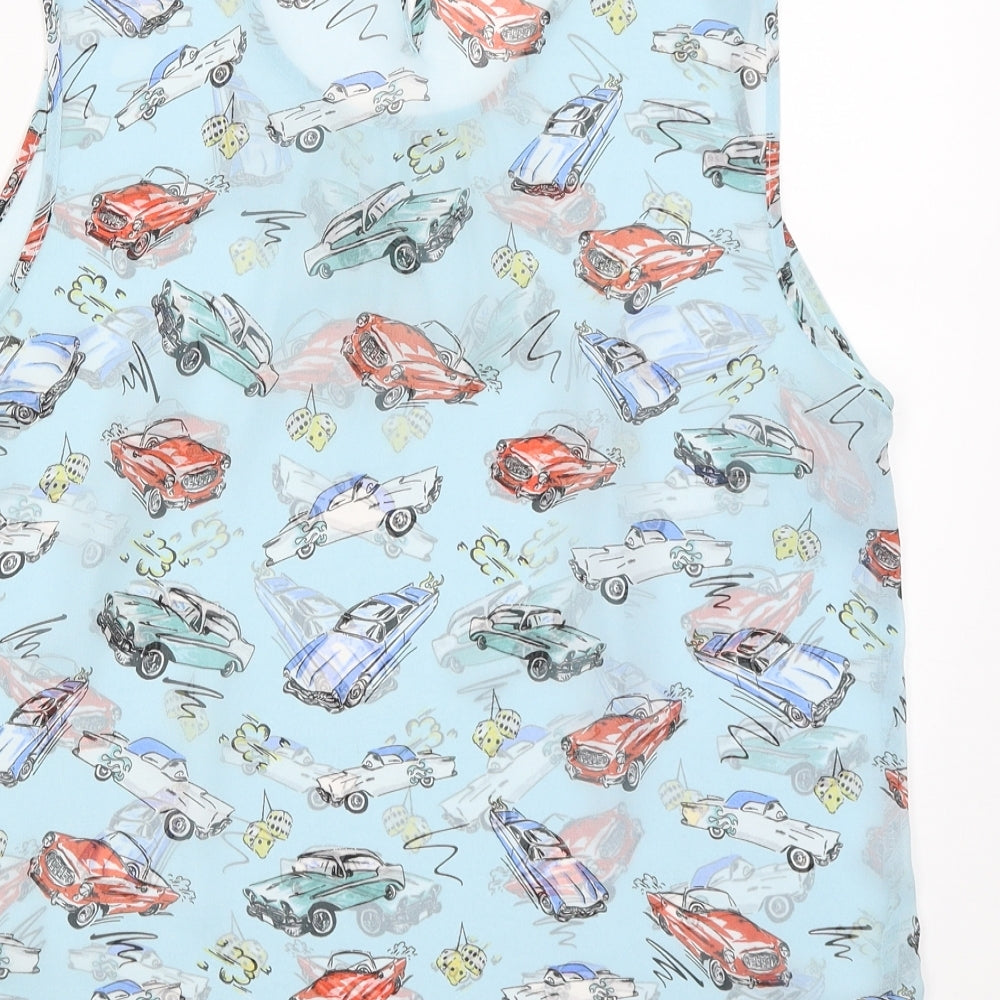 Atmosphere Womens Blue   Tank Dress  Size 14