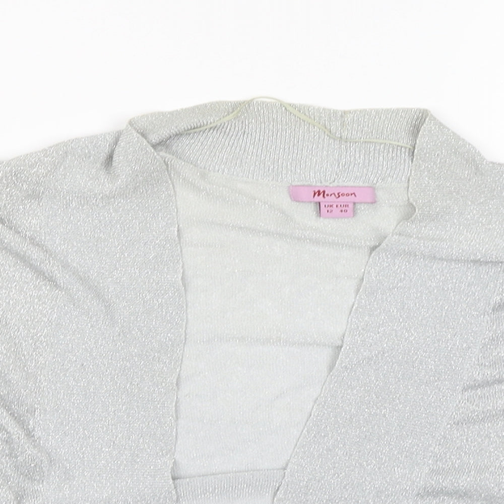 Monsoon Womens Grey   Basic Blouse Size 12