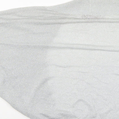 Monsoon Womens Grey   Basic Blouse Size 12